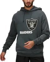New England Patriots - NFL - Hoodie by Recovered, Washed Black, Size: S
