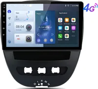 carplay radio samochodowe android13 4+64G dla Peugeot 107 2005-2014 4GSIM BT WIFI DAB+ SWC 8 core 1280*720p