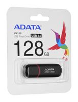 ADATA AUV150-128G-RBK USB flash disk 128 GB USB Type-A 3.2 Gen 1 (3.1 Gen 1) čierny