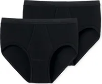 Schiesser Herren 2PACK Sportslip schwarz 9  DPK