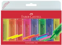 Faber-Castell 154662 - Textmarker TEXTLINER 1546, 1 - 5 mm, 8er Etui