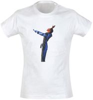 George Michael - Girl Shirt Shiny Suit - L
