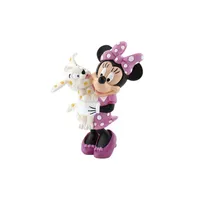 Bullyland Mickey Mouse Clubhouse Figur Minnie mit Hund 7 cm BULA15329