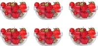 6er Set Glasschalen Ø12,5cm Glasschüsseln Dipschalen Snackschalen Dessertschalen