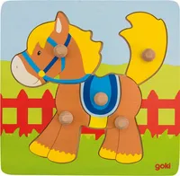 Steckpuzzle Pferd