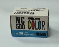 Wolfen Color Cassic CN500-36 Negativ Kleinbildfilm