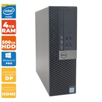 Dell Optiplex 5040 SFF Intel i3-6100 4GB DDR3 500 GB HDD + Windows10Pro