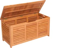 Merxx Kissenbox quergelattet - Eukalyptus