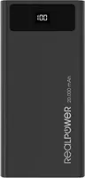 RealPower Powerbank PB-20k PD schwarz 20.000mAh