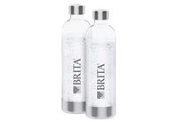 BRITA sodaONE PET lahve 1 litr 2-pack transparentní láhev na vodu s rozstřikovačem