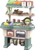 Aga4Kids Plastová kuchynka HAPPY KITCHEN Zelená