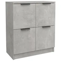 Kredens betonowy szary 60x30x70 cm materiał drewnopochodny