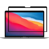 GrizzlyCoat Apple MacBook Air 13 Inch (2010-2019) Displayschutz Anti-Glare Schutzfolie - Hüllenfreundlich - Schwarz