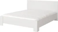 Bett Bettgestell Doppelbett  160x200cm ohne Matratze Weiss/Weiss - MEDIOLAN