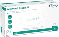 MaiMed touch PF Gr. L Einmal-Latexhandschuhe, puderfrei, 100 St./Box | Box (100 Stück)