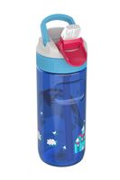 HANNA Trinkflasche mit Klappdeckel und pop-out Strohhalm HANNA von H & H 
