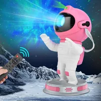 Astronaut LED Sternenhimmel Projektor, Galaxy Projector,Astronauten, Fernbedienung，Rose