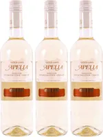 Imiglykos Apelia Gold Label 3x 0,75l | Lieblicher Weißwein| Imiglykos | 11,5% Vol. | Kourtaki | + 20ml Jassas Olivenöl