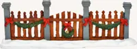 Wurm Figur Weihnachtsdorf - Weihnachtszaun