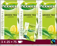 Pickwick - Professional Green Tea Lemon - 3x 25 Teebeutel