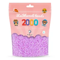 La Manuli 2000 Midi Iron Beads Pink Ø 5 mm Korálky pro vkládání Korálky