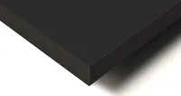 POKAR Tischplatte 2,5 cm Schreibtischplatte für Schreibtisch, Größe:160x80, Farbe:Schwarz