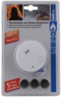 uniTEC Rauchmelder Mini weiß Alarmsignal: ca. 85 dB
