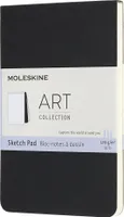 Moleskine 8058647626819 Szkicownik MOLESKINE, P/A6, 120 g/m², karton, czarny