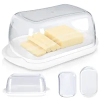 Tupperware beurrier Butterschatz blanc a C21 koelkast Butterschatz