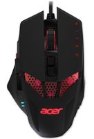 Acer Nitro Mouse - rechts - Optisch - USB - 4000 DPI - 60 fps - Schwarz - Rot