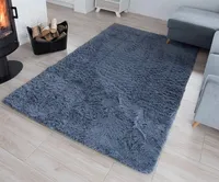 Plyšový koberec TOP - ŠEDÝ (140x200 cm )