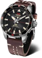 Herrenuhr VOSTOK EUROPE NH35A-225A709 klassisch in Braun.