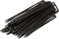 GARDENIX 50 Stück Erdanker aus Stahldraht 150 x 30mm - Ø 3mm Zeltanker