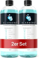 KLARBERG® Ultraschallreiniger Konzentrat 2L I Reinigung von Brillen, Schmuck, Zahnersatz, Uhren im Ultraschallbad
