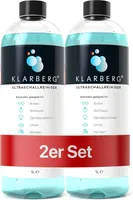 KLARBERG® Ultraschallreiniger Konzentrat 2L I Reinigung von Brillen, Schmuck, Zahnersatz, Uhren im Ultraschallbad