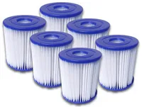 6 Stück Bestway Pool Filter Gr.1