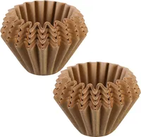 100x Universal Korbfiltertüten,80mm Papierfilter für Kaffeemaschinen mit Korbfilter Korbfiltertüten