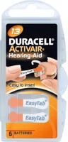 Duracell-Hörgerät 6 x DA10 1,4V