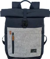 travelite batoh na voľný čas Batoh s priehradkou na notebook Basic Rollup Backpack 35L Marine / Grey blue grey