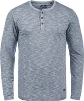 SOLID SDMigos Herren Longsleeve Langarmshirt Shirt mit Grandad-Ausschnitt 100% Baumwolle