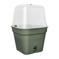 Pflanztopf Anzuchttopf Elho Green Basics Kunststoff 25 x 24,5 x 20,7 cm grün