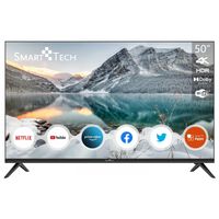 Smart Tech 4K Ultra-HD LED 50 Zoll (125.7cm) Linux Smart TV SMT50S10UV2L1B1 (Netflix, YouTube, Amazon Video)