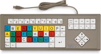 HP Accessibility Kit, Tastatur, USB, Grau, Weiß, Business, Unternehmen, 1 Stück(e), 683 mm