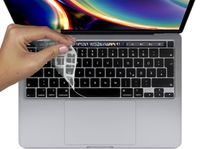 Tastaturschutz QWERTZ für Apple MacBook Pro 13 ab 2020 16 2019 2021 EU Transpare
