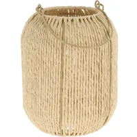 Geflochtene Laterne mit Griff, 22 cm