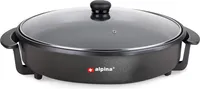 alpina Elektrische Bratpfanne mit Antihaftbelag, 1500 Watt, mit Temperaturregler, Ø 40 cm