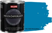OELLERS Premium Heizkörperlack 1L RAL 5015 Himmelblau Heizungsfarbe Heizungslack Heizkörperfarbe