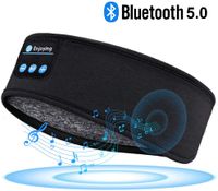 Kabelloses Bluetooth 5.0 Stirnband waschbare verstellbare Schlafkopfhörer TW neu 