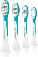 Philips Sonicare For Kids HX6044 - Wymienna główka szczoteczki - do szczoteczki do zębów - Super Fresh Blue Zestaw 4 szt