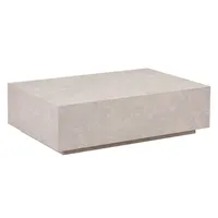 Home Deluxe - Couchtisch Amiri XXL - Farbe: Beige, Größe: 120 x 80 cm, MDF Platte, bereits fertig montiert I Wohnzimmertisch Beistelltisch Sofatisch